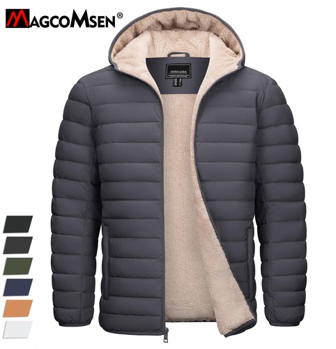 Mens puffer jacket sherpa - mens,