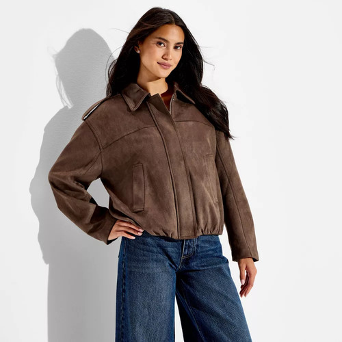 Women bubble hem faux - bubble,
